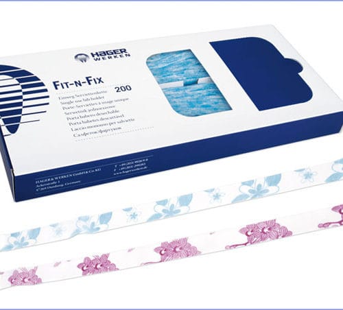 Fit-N-Fix – Hager Werken, Napkins and Patient Bibs