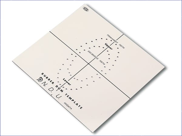 Fit Rubberdam Perforationsschablone