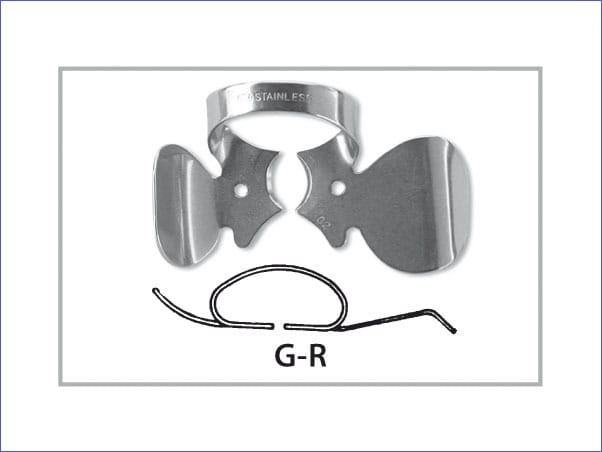 Watterollenklemme G-L/G-R – Hager Werken, Kofferdamklammern