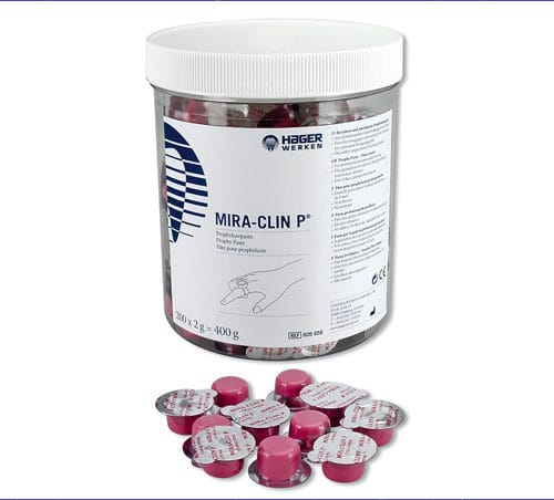 Mira-Clin P® – Hager Werken, Zahnreinigungs-Polierpasten und Zubehör