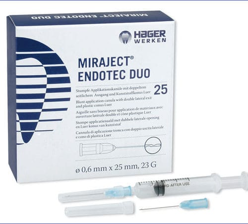 Miraject® Endotec Duo – Hager Werken, Spritzen