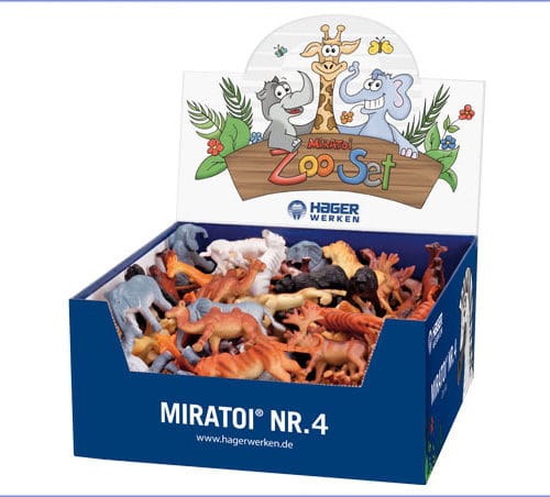 Miratoi® Nr. 4 - Zoo-Set – Hager Werken, Kinderspielzeug - Aufkleber etc.