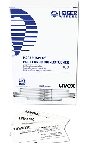 Hager iSpec® Brillenreinigungstücher