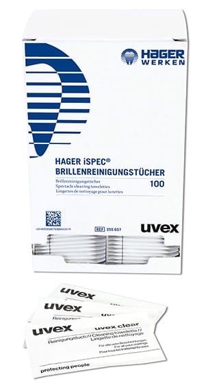 Hager iSpec® Brillenreinigungstücher