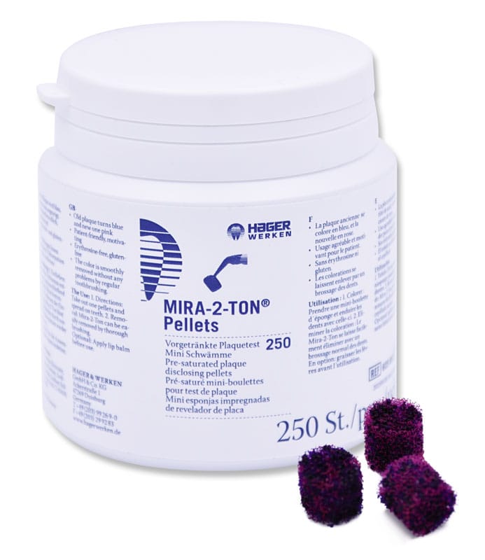 Mira-2-Ton® Pellets – Hager Werken, Plaque Test - Saliva Diagnostics