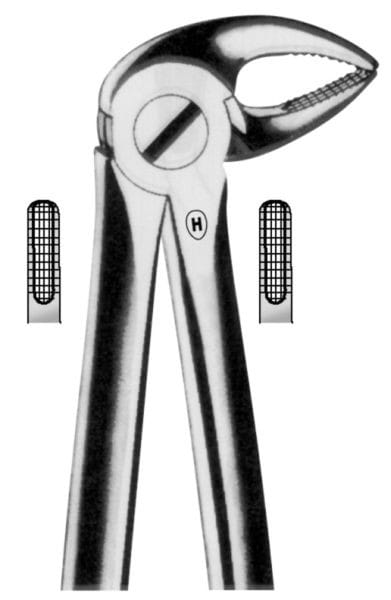 HSA 114-33, Zahnzange – Karl Hammacher, Extraction Forceps Lower Jaw