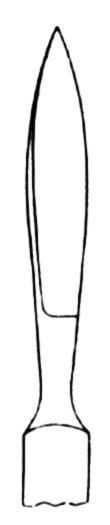 HWB 206-25, Zahnfleischmesser
