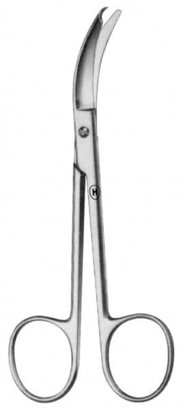 HSB 283-12, Naht- und Ligaturschere – Karl Hammacher, Other Surgical Instruments