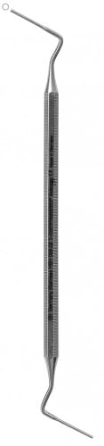 HSH 058-02 Stopfer, Buchanan, doppelendig, Fig. 2 - 1,0 / 1,0 mm Dm. – Karl Hammacher, Pluggers