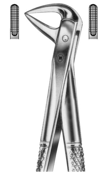 HSA 577-74, Zahnzange – Karl Hammacher, Extraction Forceps Lower Jaw
