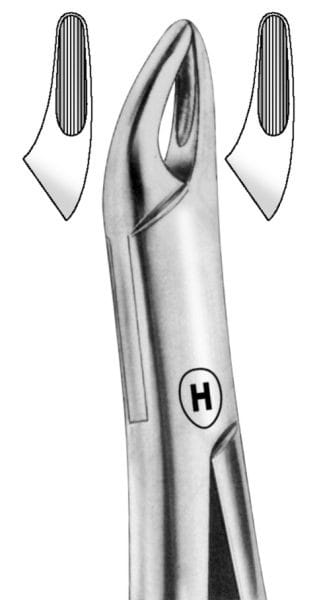 HSA 368-15, Zahnzange – Karl Hammacher, Extraktionszangen Oberkiefer