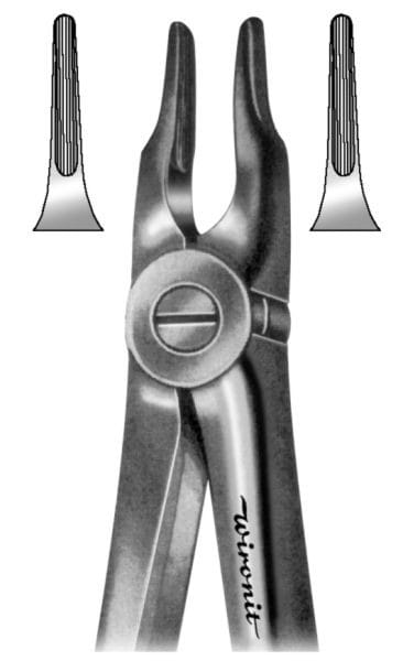 HWA 006-29, Zahnzange – Karl Hammacher, Extraction Forceps Upper Jaw