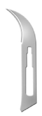 HSB 736-12, Skalpellklingen – Karl Hammacher, Scalpels and Accessories