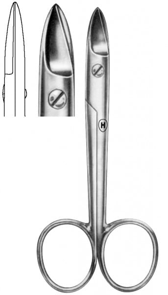 HSB 640-12, Kronenschere – Karl Hammacher, Laboratory Scissors