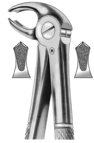 HSA 056-22 D, Zahnzange – Karl Hammacher, Extraktionszangen diamantiert