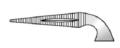 HSA 514-55, Zange für Wurzel- und Knochensplitter – Karl Hammacher, Special Extraction Forceps