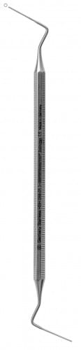 HSH 058-01 Stopfer, Buchanan, doppelendig, Fig. 1 - 0,7 / 0,7 mm Dm.