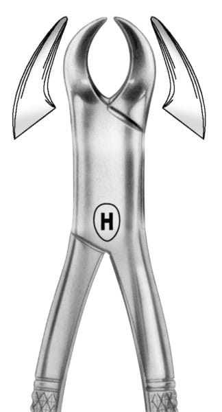 HSA 401-23, Zahnzange – Karl Hammacher, Extraction Forceps Upper Jaw