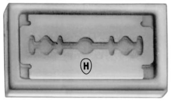 HSB 837-00, Separierklingen – Karl Hammacher, Wachsmesser