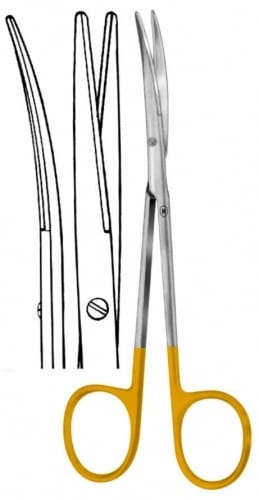 HSB 329-20, Präparierschere – Karl Hammacher, Gingivectomy Knives - Gum Scissors