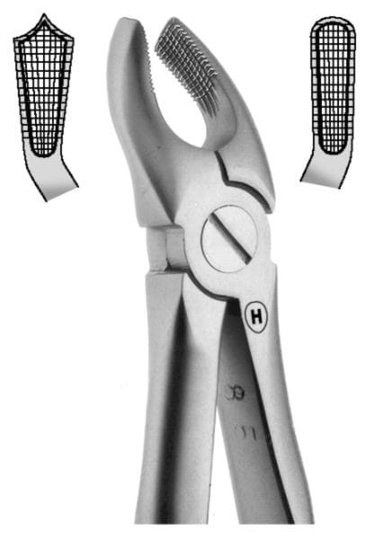 HSA 185-18, Zahnzange – Karl Hammacher, Extraction Forceps Upper Jaw