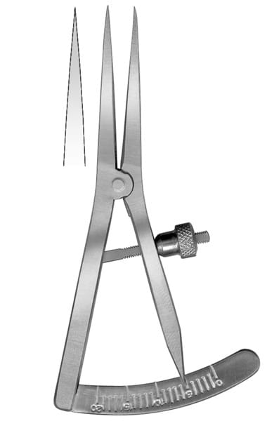HSL 254-20, Meßzirkel