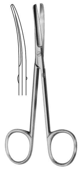 HSB 017-11, Zahnfleischschere – Karl Hammacher, Gingivectomy Knives - Gum Scissors