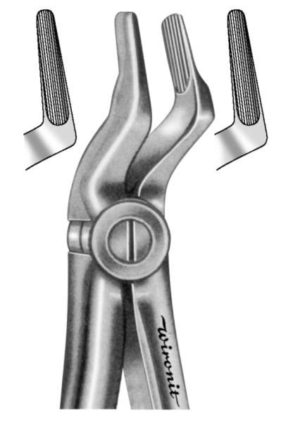 HWA 007-51, Zahnzange – Karl Hammacher, Extraction Forceps Upper Jaw