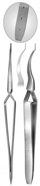 HSC 496-12 Setzpinzette – Karl Hammacher, Bonding Tweezers