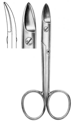 HSB 643-12, Kronenschere – Karl Hammacher, Laboratory Scissors