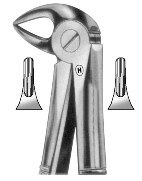 HSA 332-33, Zahnzange – Karl Hammacher, Pediatric Extraction Forceps