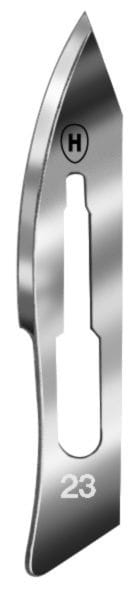 HSB 831-23, Skalpellklingen