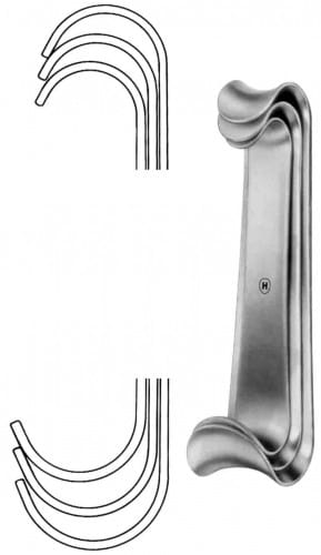 HSF 081-01, Wundhaken – Karl Hammacher, Wangenhalter - Wundhaken