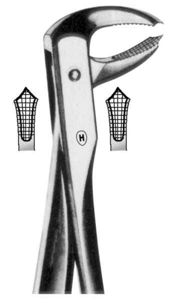 HSA 116-73, Zahnzange – Karl Hammacher, Extraction Forceps Lower Jaw