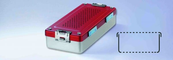 HSM 304-70 Kleinset-Container – Karl Hammacher, Trays, Sterilcontainer und Zubehör