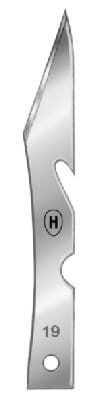 HSB 853-19, Skalpellklingen