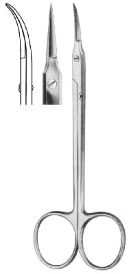 HSB 021-11, Präparierschere – Karl Hammacher, Gingivektomiemesser - Zahnfleischscheren