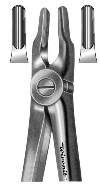 HWA 002-02, Zahnzange – Karl Hammacher, Extraction Forceps Upper Jaw