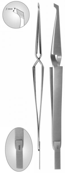 HSC 508-15, Bracketsetzpinzette – Karl Hammacher, Bonding Tweezers