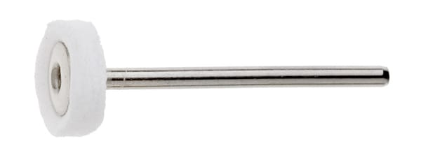 Disque de polissage micro, tissu mousseline blanchi
