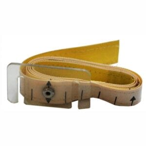 Röntgenmaßband mit Bleizahlen