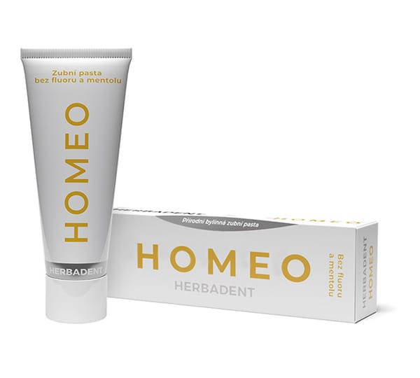 HERBADENT HOMEO Natural Herbal Toothpaste 75 g
