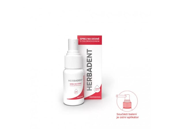 HERBADENT PROFESSIONAL Spray per Gengive con Clorexidina 25 ml