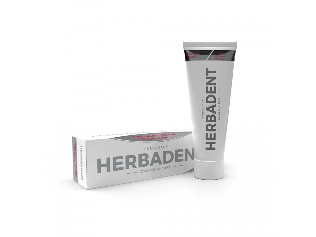 HERBADENT PROFESSIONAL Kräuter-Zahnpasta HOMEO 100 g – HERBADENT, Zahnpasta