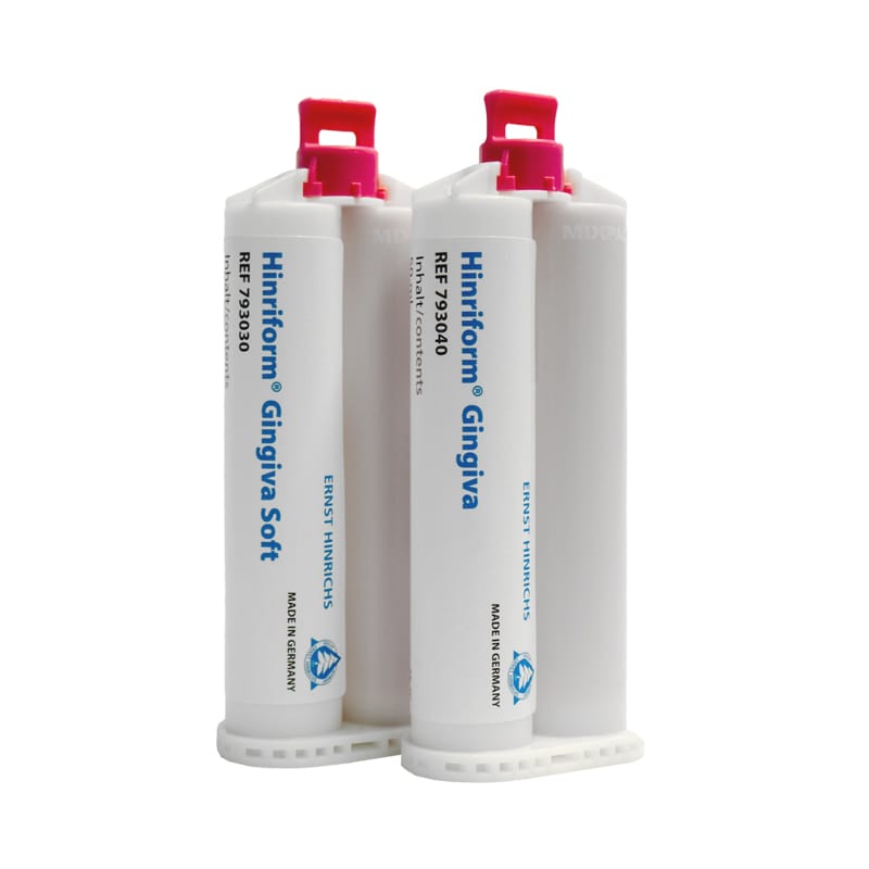 Hinriform Gingiva soft, 2 x 50 ml – ERNST HINRICHS Dental, Printing Resins