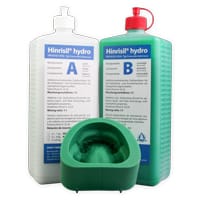 Hinrisil® hydro 1:1 – ERNST HINRICHS Dental, Dubliermassen und Dublierküvetten