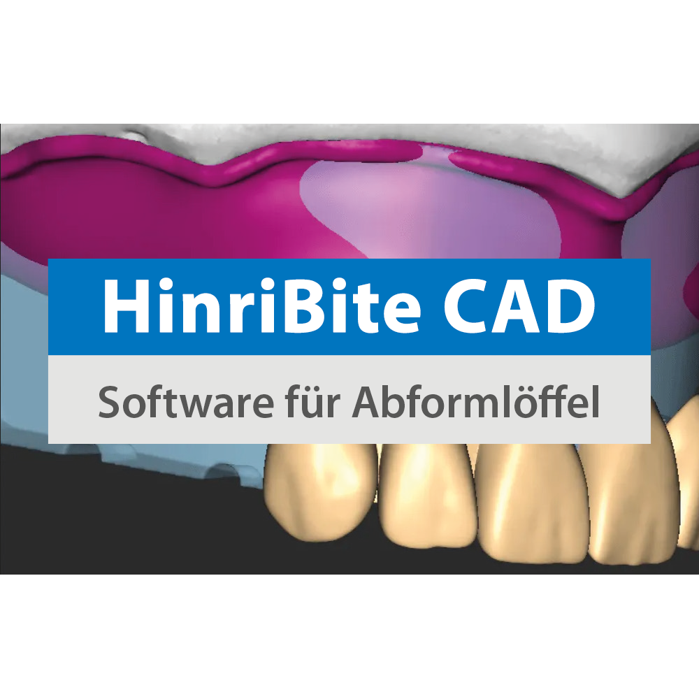 HinriBite CAD – Logiciel pour porte-empreintes – ERNST HINRICHS Dental, CAD/CAM Software