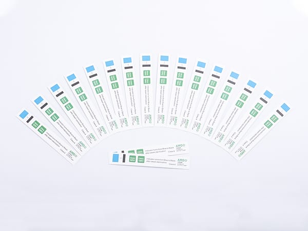 Bandelettes indicatrices de stérilisation vapeur AMD personnalisées classe 4