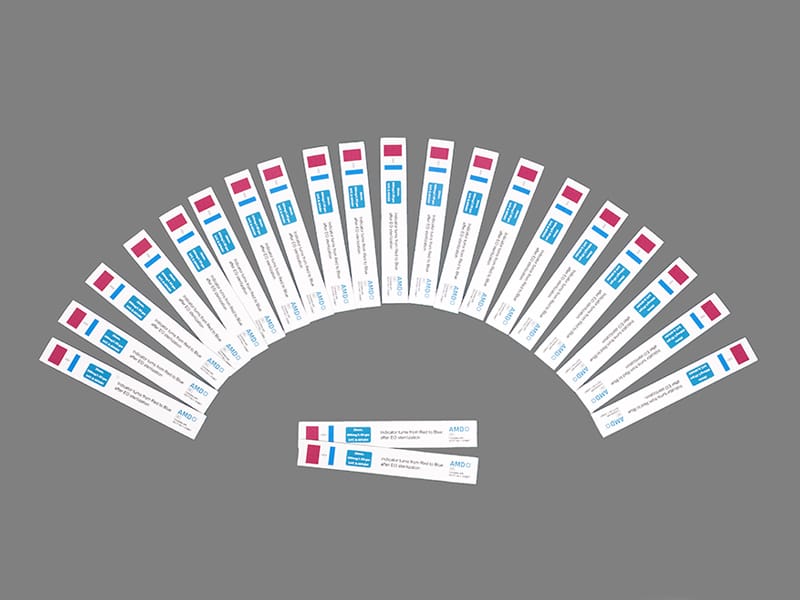 Bandelettes indicatrices EO – Hopeway B.V., Indicateurs et contrôles de stérilisation