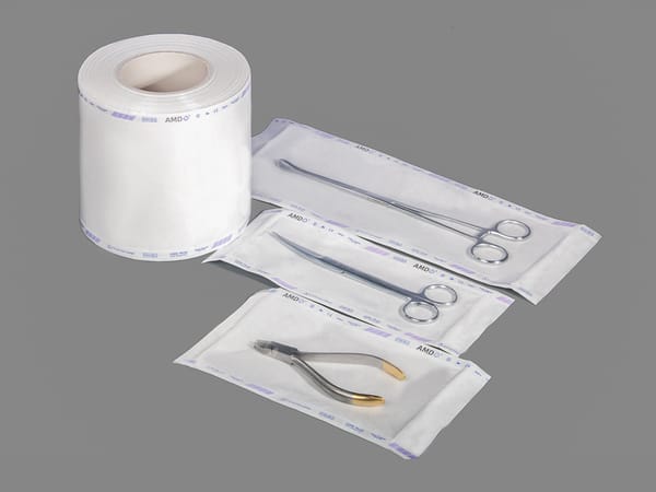 Sachet en rouleau plat Tyvek – Bobine plate AMD avec Tyvek